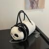 Panda Bag Plush With Zipper Closure For Daily Use And Cute Cartoon Style