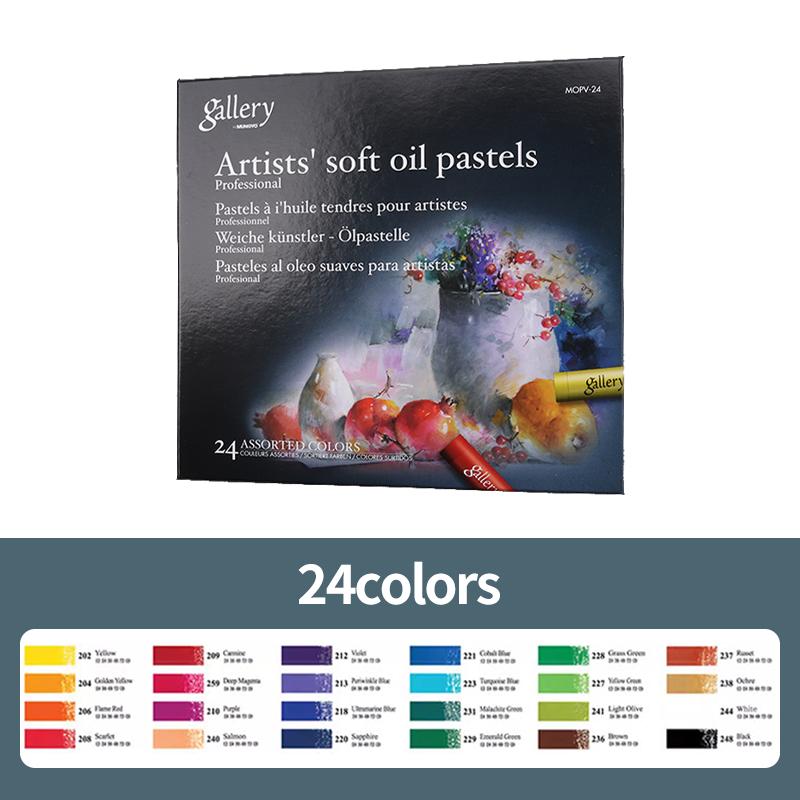 MUNGYO Zachte Oliepastel Set Ultra-zacht En Zijdezacht Gallery Artist Kunstkrijt Professioneel voor Tekenen Graffiti Kunstbenodigdheden