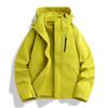Couple 3-in-1 Waterproof Jacket Solid Color Outdoor Casual Sport Coat Men Women