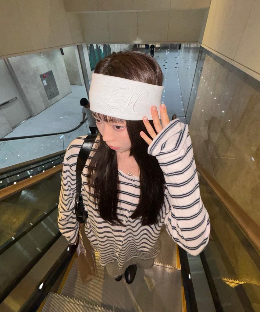 Minco M Softy Hairband_White Melange