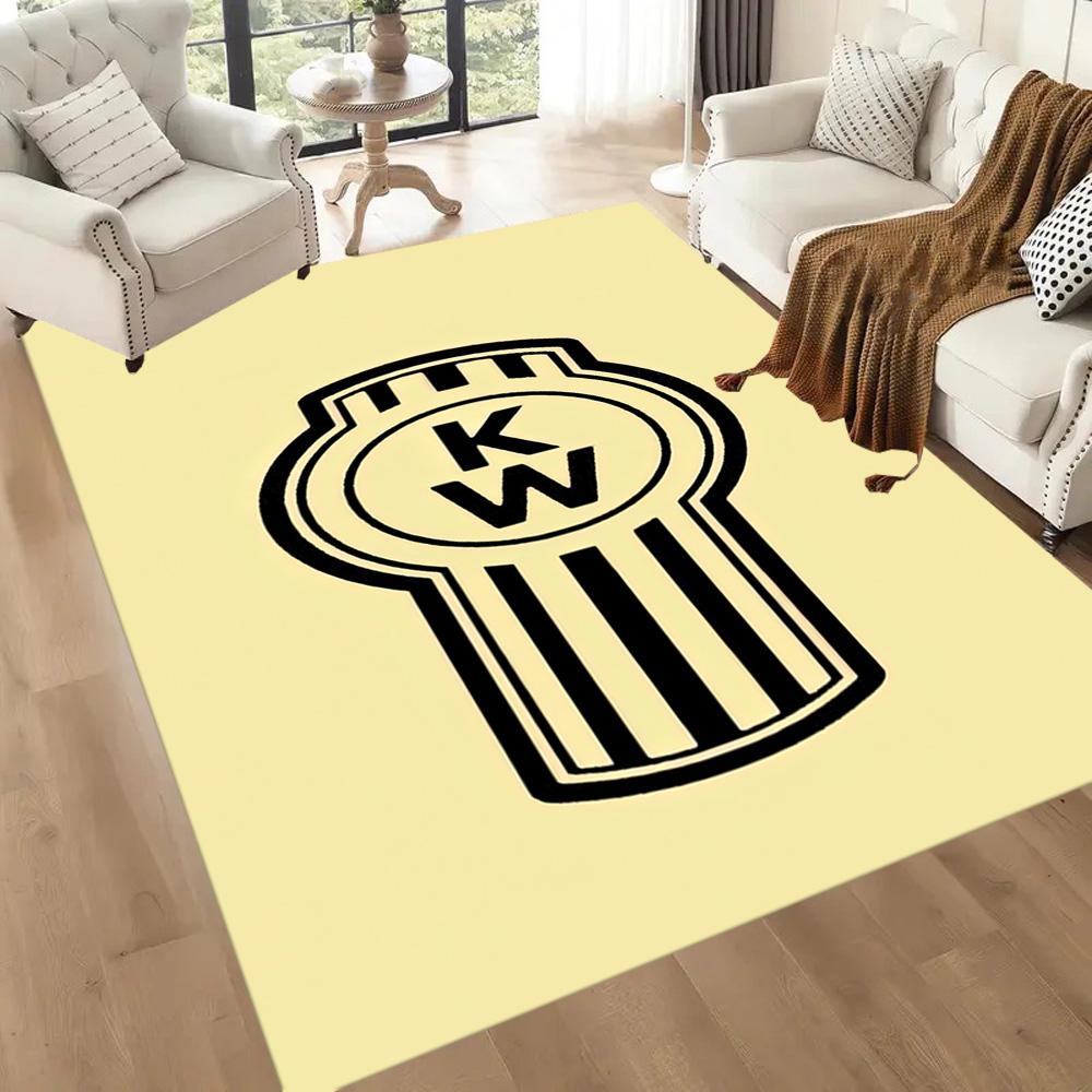 Kw Heavy Trucks Area Rug Perfect For Living Rooms Decorate Room Dormitory Study Room Antislip Carpet Anime Office Decor