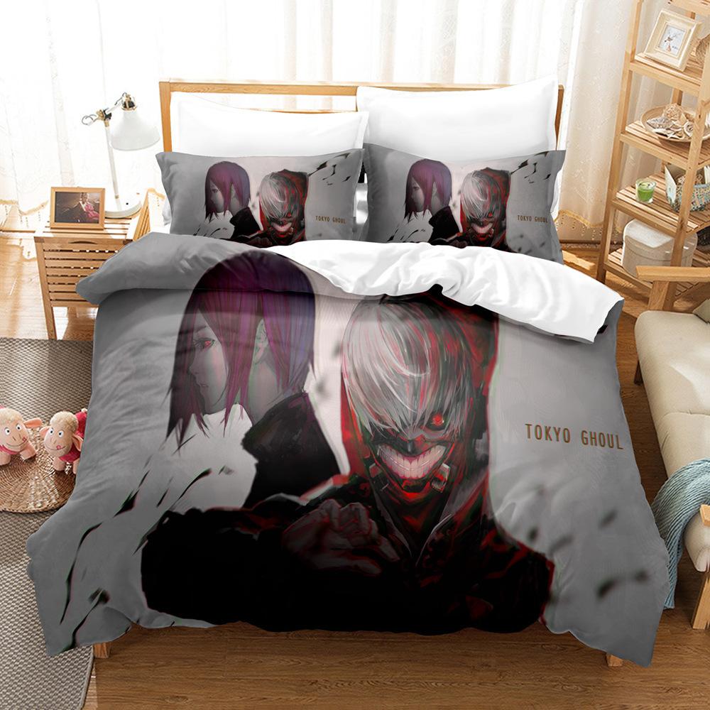 Horror Film Ghoul Series Quilt Cover And Pillowcases75*50Cm, Home Duvet Cover Bedding Sets Bedroom Gifts For Children And Boys