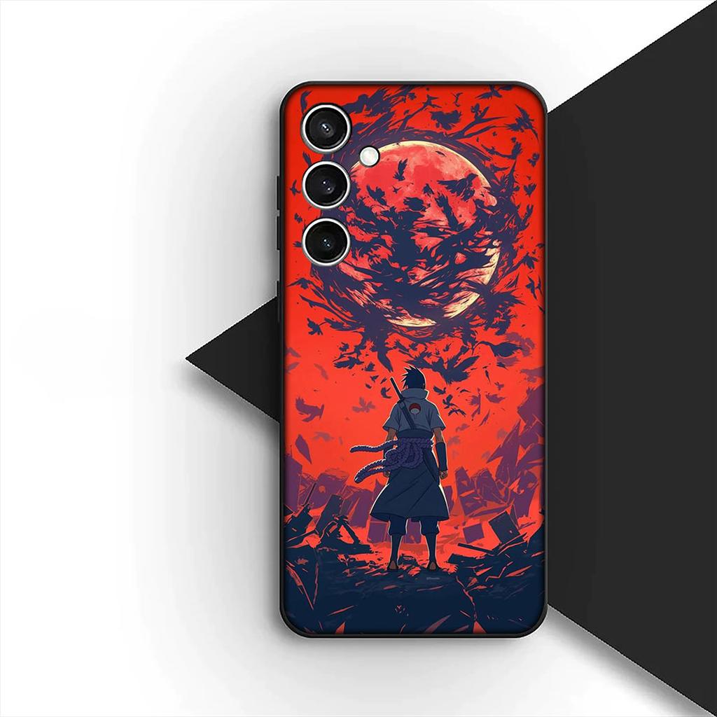 Uchiha Madaras Narutos Sasuke Cover for Samsung Galaxy S22 S21 S20 FE Ultra Plus A07 A15 A16 A17 A25 A37 A57 + Coque Phone Case