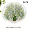 3Pcs Plant Protection Bag Cover Netting Mesh for Fruit Vegetable Tree Barrier Grapes Pest Control Anti-Bird Insect Garden Tools