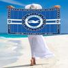 Brighton & Hove Albion Print Beach Towel, Large Soft Quick Dry Towel for Beach Camping Swimming