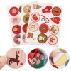 Sealing Candy Packaging Advent Calendar Christmas Paper Sticker Adhesive Label Number Stickers
