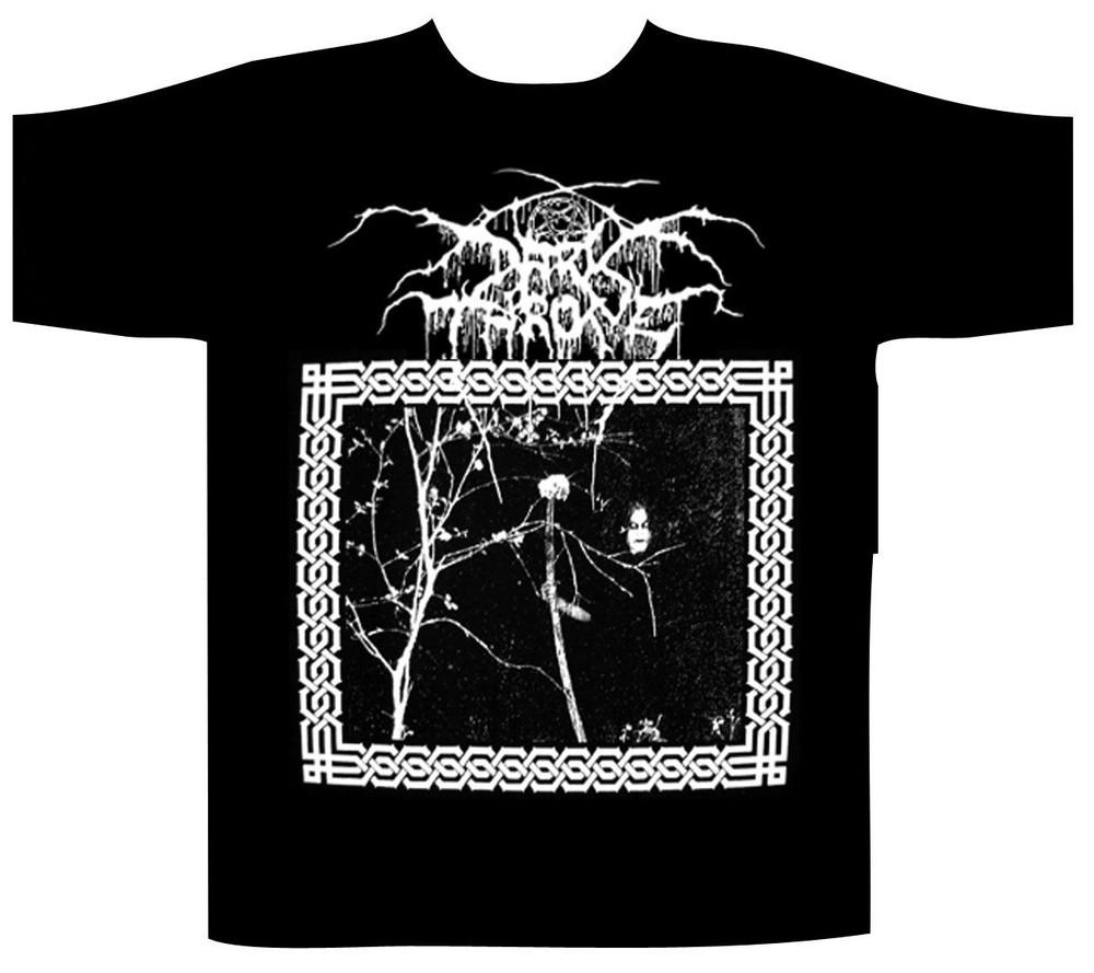 Darkthrone Band Under A Funeral Moon Black Unisex T-shirt REPRINT TMA89 L