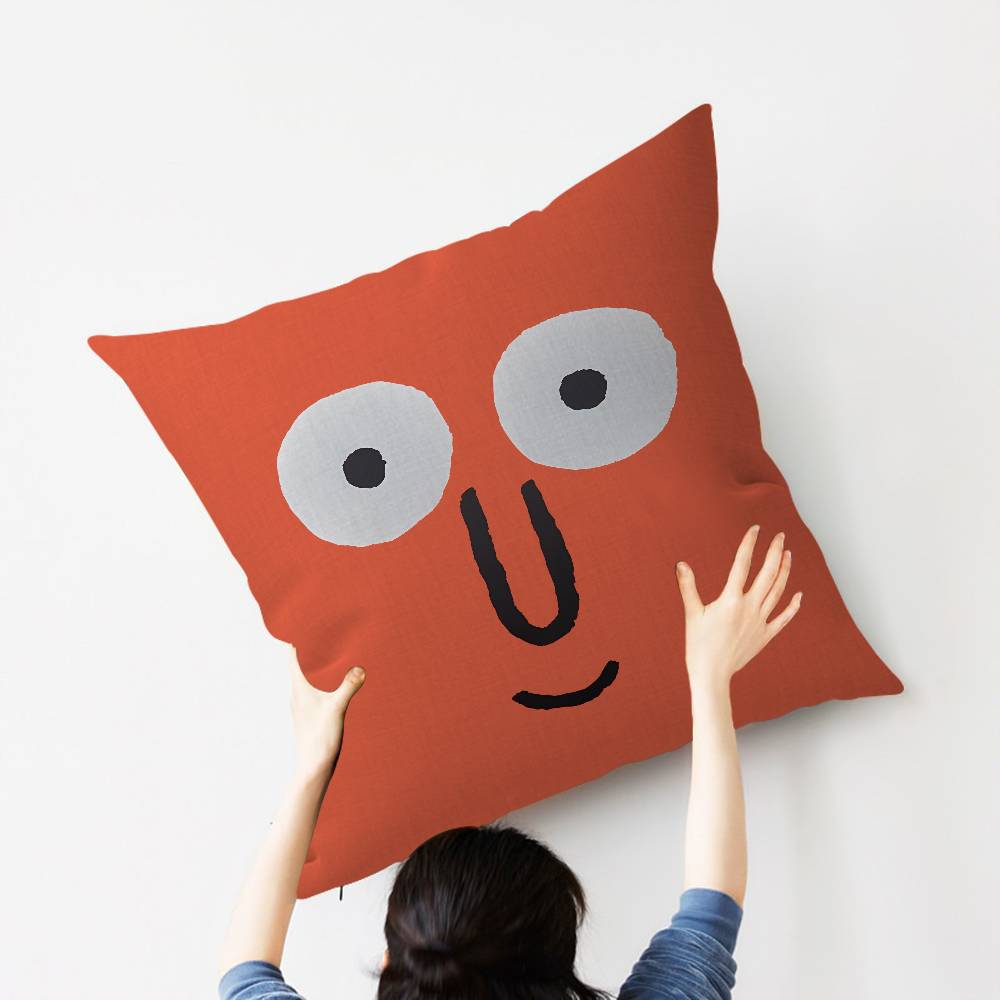 Kunst JJean JJullien Niedliche Kissenbezüge Kissenbezug Wohnzimmer Sofa Heimdekoration Maßgeschneidert
