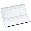 Watercolor Palette HOLBEIN Aluminum 35 Wells White Black No.200