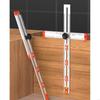 2 in 1 Drilling Positioning Ruler Combination Angles Ruler TShaped Ruler CabinetHardwareJig Drawer Installation A0KF