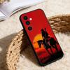 Game Red Dead R-Redemption Phone Case For Samsung Galaxy A13,21s,22,31,32,52,53,71,72,73,Soft Black Cover