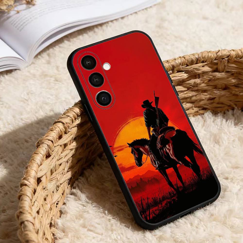 

Game Red Dead R-Redemption Phone Case For Samsung Galaxy A13,21s,22,31,32,52,53,71,72,73,Soft Black Cover Samsung a42 5g