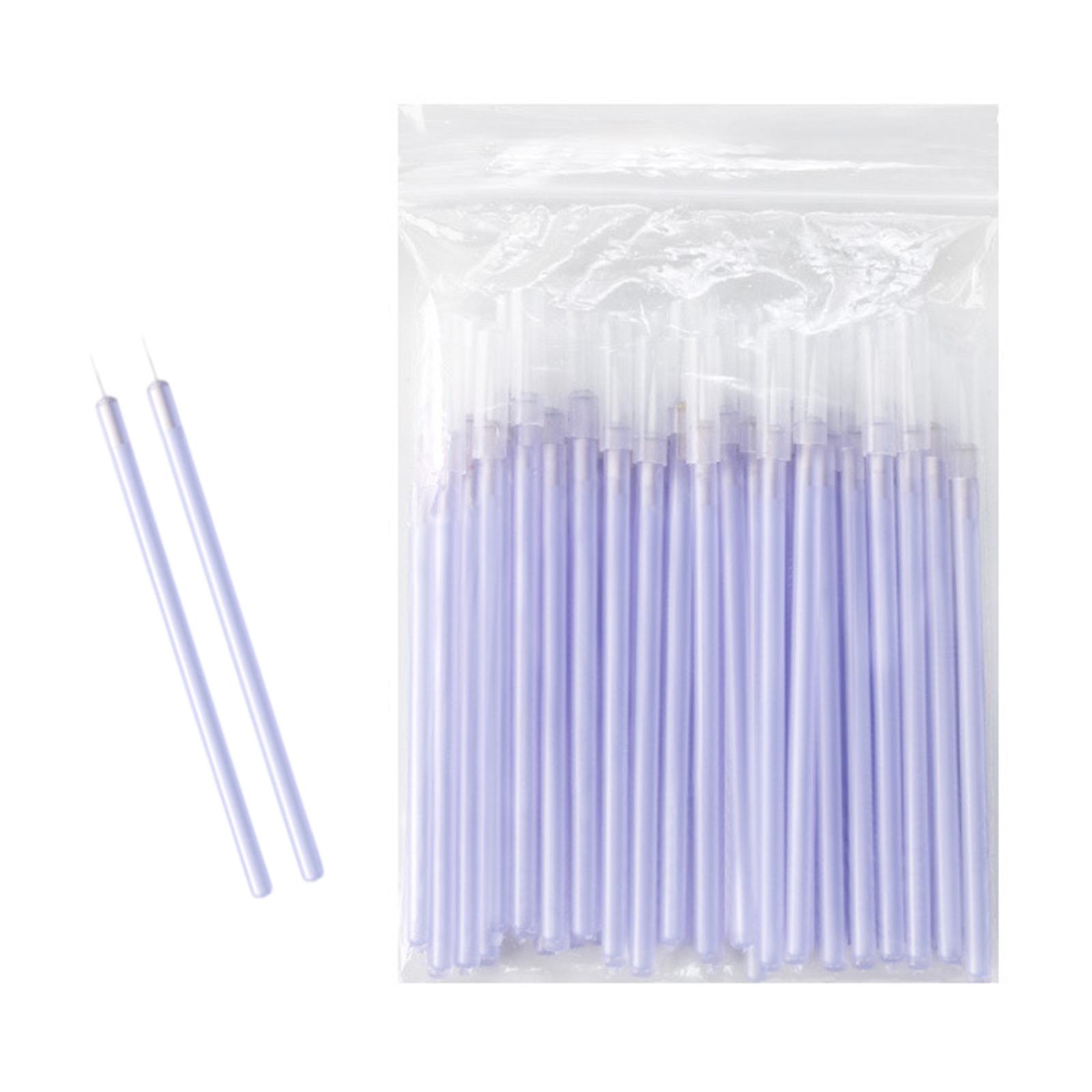 

Disposable Nail Art Liner Brushes 50PCS Nail Art Brush for Long Lines Liner Brush Nail Design Brush Nail Drawing Pens