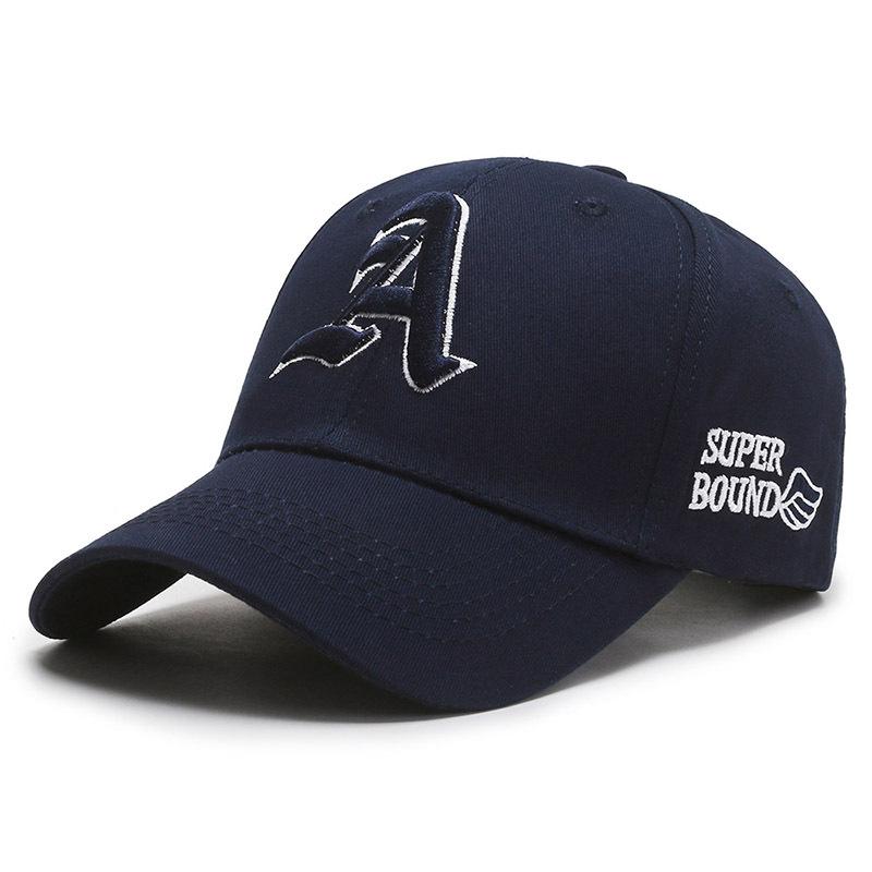 Korean retro baseball cap children autumn and winter versatile street letter embroidery cap couple men and women