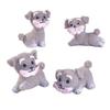 Cute Schnauzer Micro-landscape Potted Plant Ornaments and Puppy Decorative Accessories