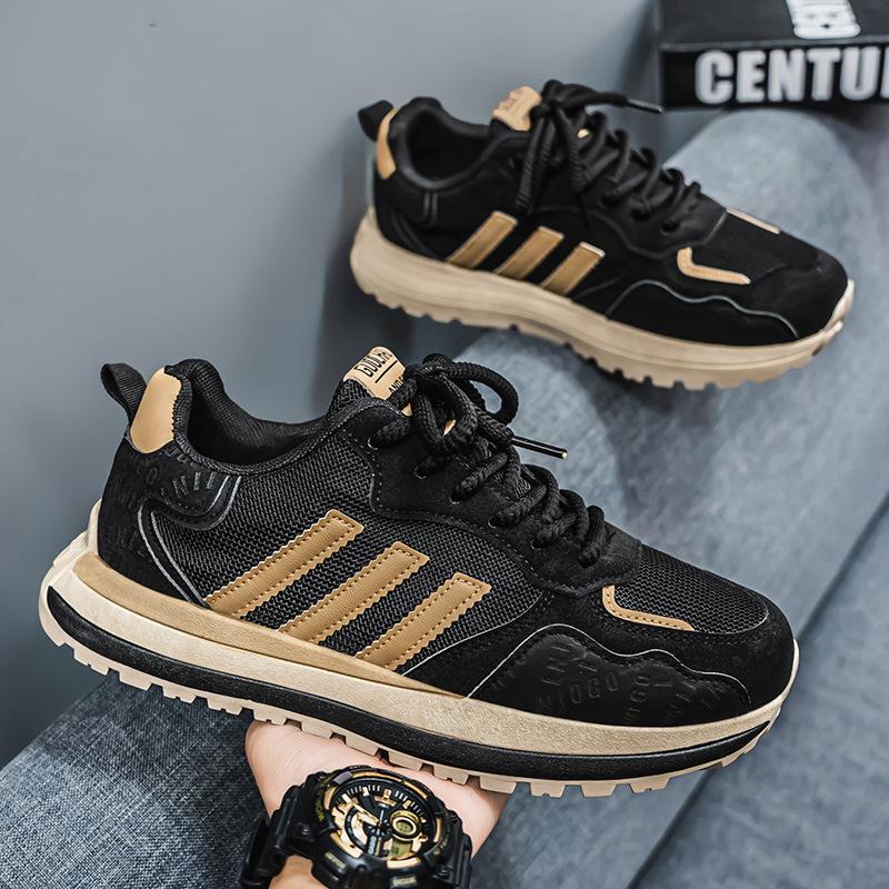 Spring and Summer Men's Shoes Super Soft Youth Running Shoes Sports Dad Shoes Dirt-resistant Breathable Comfortable Board Shoes Men