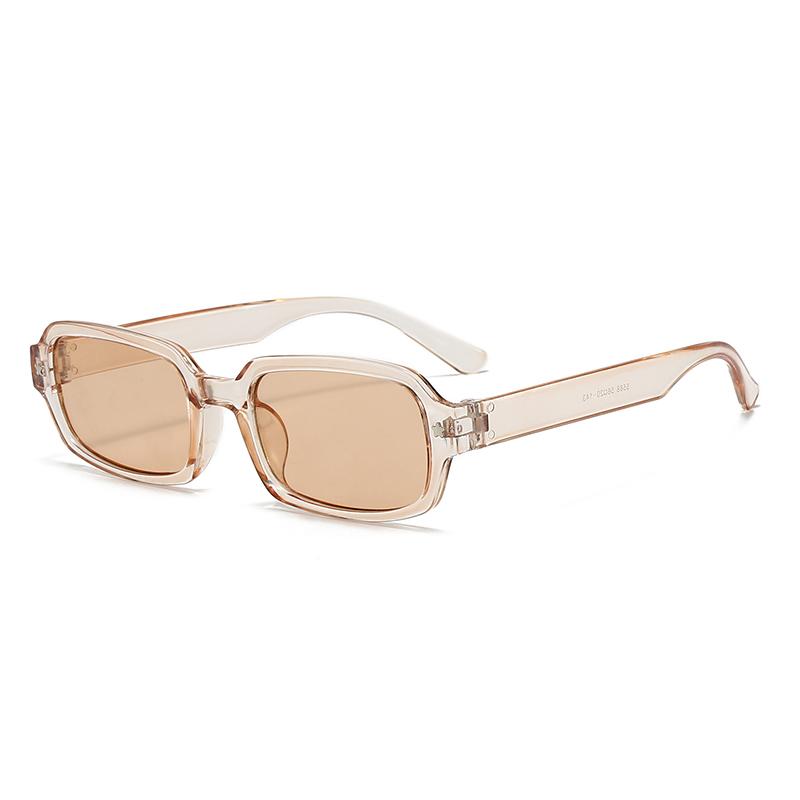 Retro Square Sunglasses Women Men Vintage Trend UV400 Protection Colorful Designer Sun Glasses for Outdoor Driving