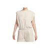 Sportswear Collection Minimalist Fashion Versatile Classic Knit Sweater Women Tops Light-Taupe Sail Pale-Yellow-Green HV2093-104