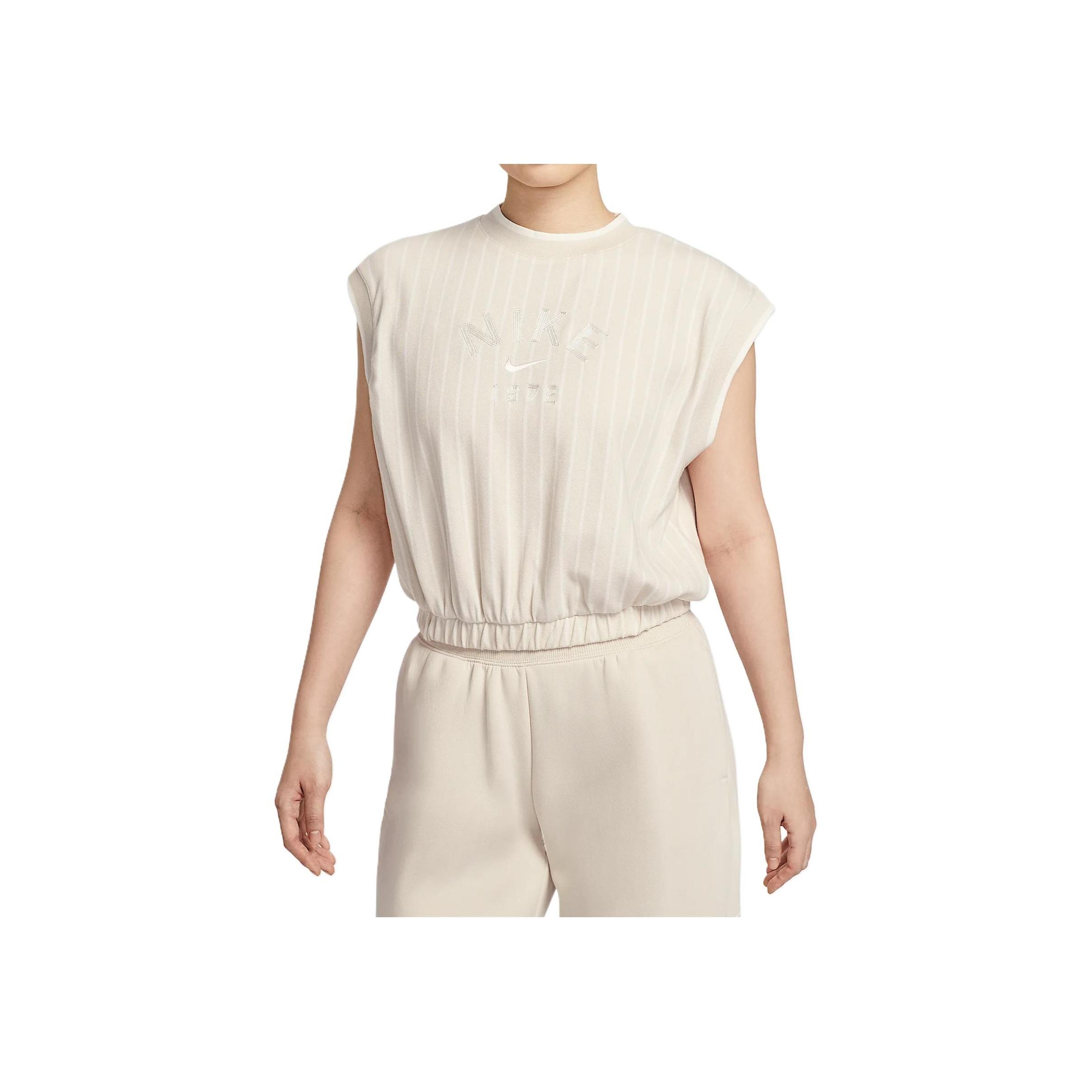 

Коллекция Nike Sportswear Минималистичная мода Универсальный Классический Вязаный Свитер Женские топы Светло-серо-коричневый Парусный Бледно-желто-зеленый HV2093-104 M