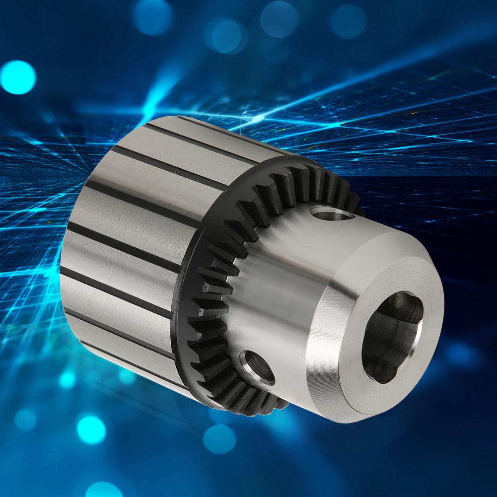 

0.6 20mm Drill Chuck Heavy Duty Steel High Accuracy with Chuck Wrench for Electric Power Tool1 16mm