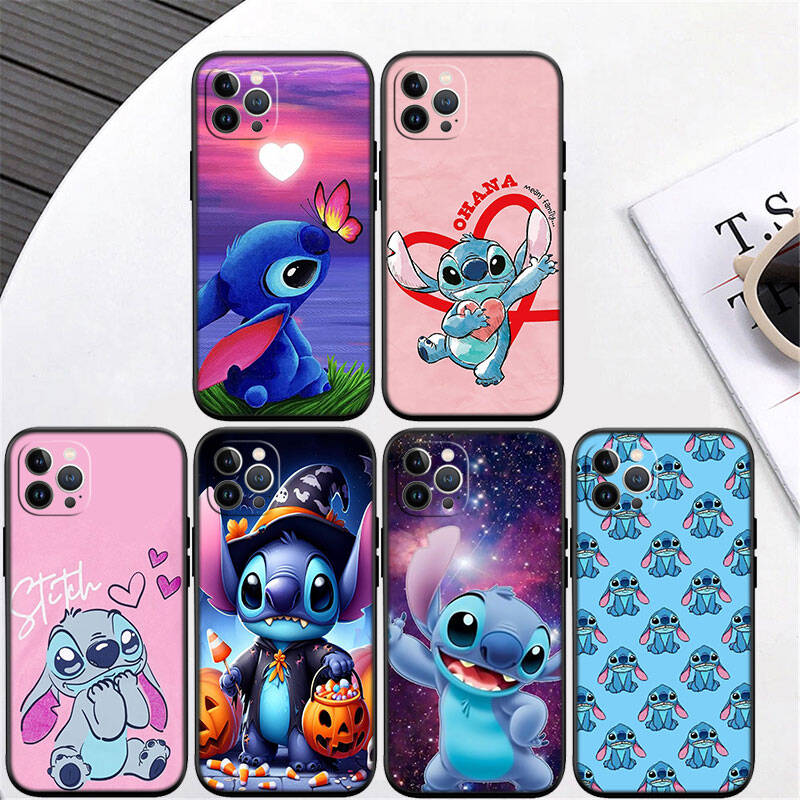 RT69 Stitch Phone Case for iPhone 7 8 11 12 13 14 15 16 17 16E XS Pro Max XR X SE Air