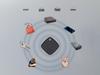 Tuya Smart: Apple & Android-compatible Bluetooth tracker for two-way search, anti-theft, and anti-loss.