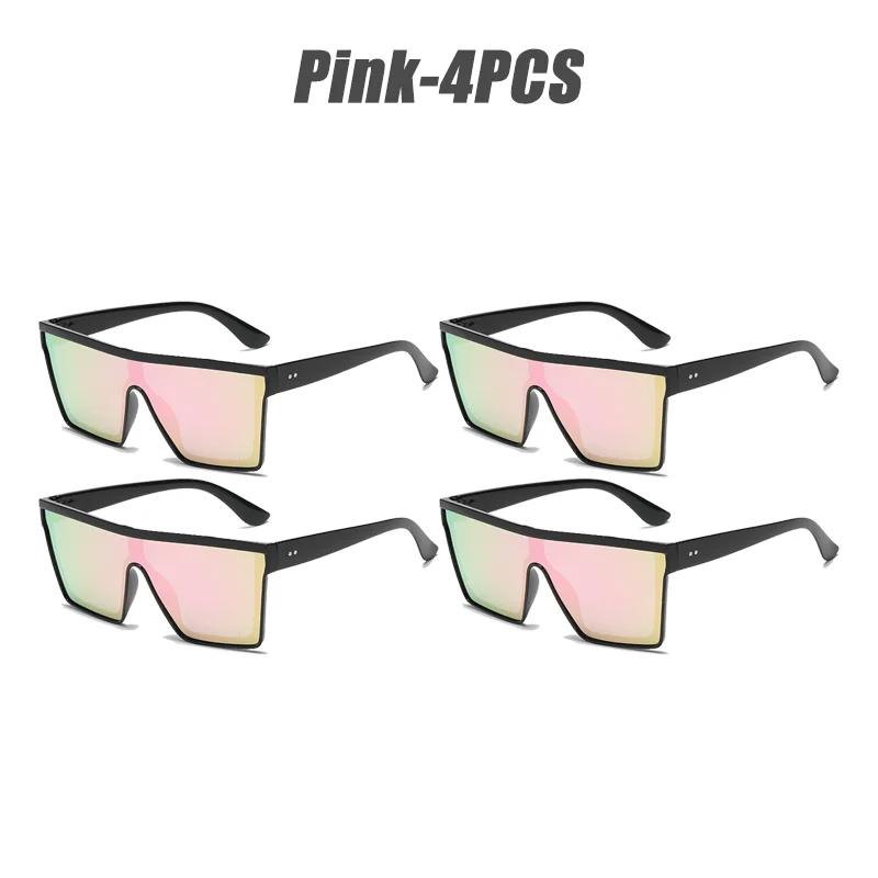 2025 New Fashion High Quality Square Glasses Frame Big Frame Retro Cyberpunk Color Film Sunglasses for Men and Women