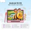 Tabletă POCKAM P10 pentru Copii, 32GB + 64GB, 90Hz Android 16 cu Gemini AI, 10.1 inch, 7000mAh, WIFI 5G, Tabletă cu Stilou Stylus, Carcasă din Silicon
