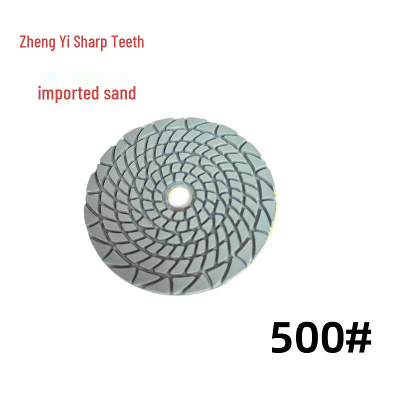 100mm Wet Marble Polishing Pads - Stone & Tile Renovation, Soft Water Buffing Pads, Granite Grinding Discs