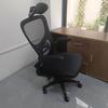 Home office chair, gaming chair, equipped with adjustable headrest, lumbar support, and reversible armrests - load capacity 85kg