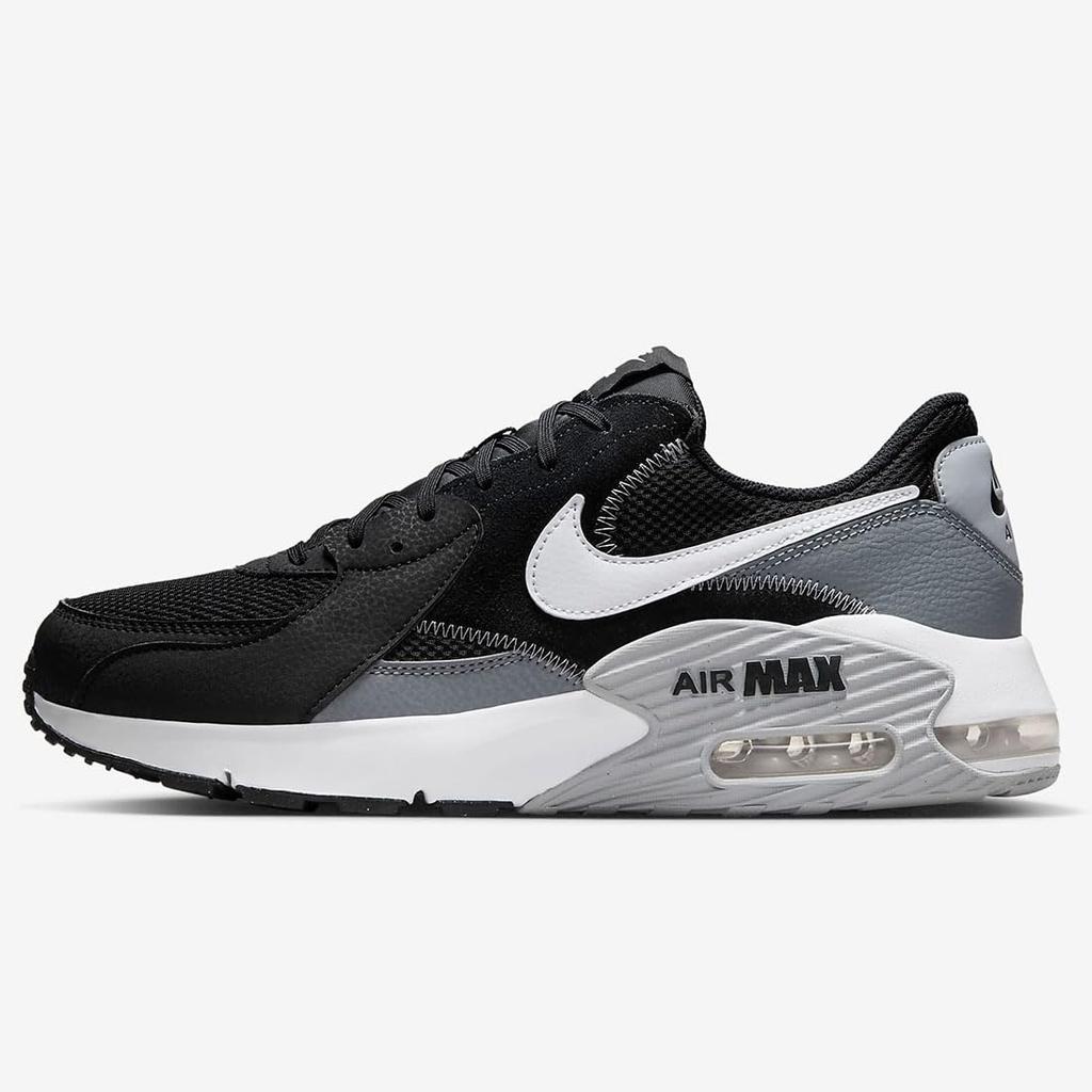 NIKE Air Max Excee Unisex Sport Lifestyle Sneakers Black/Cool Grey/Wolf Grey 26.5cm