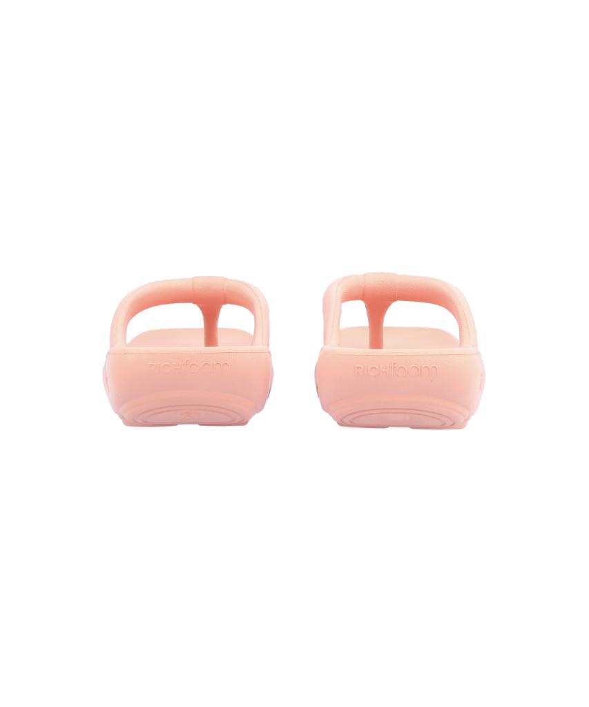 Muleboy Square Jet Flip-Flops Coral Pink