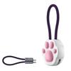 Cat Paws Data Cable Winder TYPE-C To TYPE-C Cable Fast Charging Cable Storage Pendant 240W Max 480Mbps Magnetic Attraction