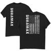 Duramax Shirt, Mens Diesel Truck Shirt, Chevy GMC T-Shirt American Flag Design Unisex T-Shirt