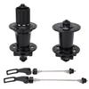 MEROCA 1 Pair Mountain Bike Hub Quick Release Disc Card Brake Hub 32 Hole 6 Bolts Bike Hub for Mountain Bike