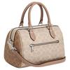 Coach Signature Canvas Mini Rowan Satchel Crossbody Bag For Women Daily Use