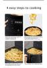 Large Capacity Touch Air Fryer - Multi-Function Electric Fryer for French Fries