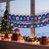 Weihnachts-Countdown-Taschen Weihnachtsdeko 24-Tage Füllbare Leere Kordelzugtaschen Mit Nummern Für Hochzeit Feiertag Geburtstag