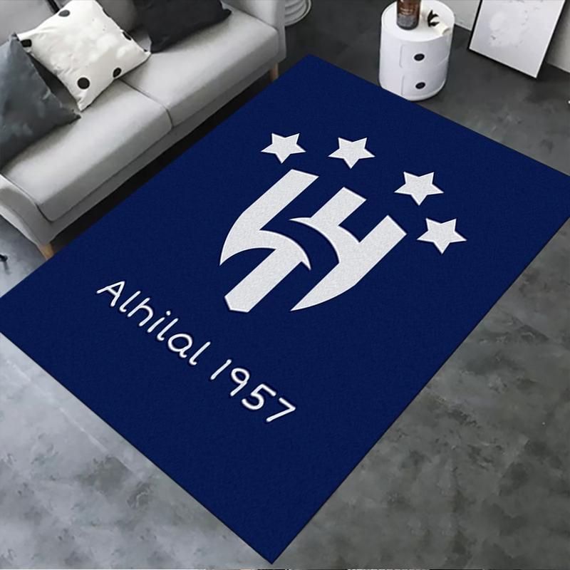 Al Ahli Carpet Rug for Living Room Bedroom Home Sofa Decoration,Kids play Non-slip Floor Mat