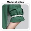 1PCS Metal Cuff Universal Armband Stretch Shirt Jacket Sweater Tightening Retractable Alloy Armband Non-slip Elastic Band