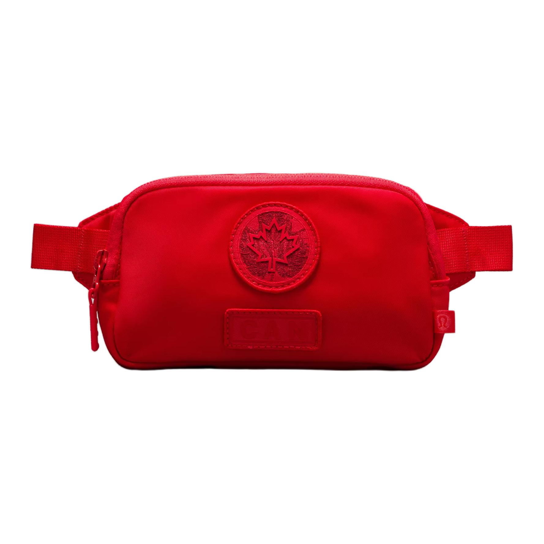 

Lululemon Future Legacy 0.7L Zipper Closure Solid Color Recycled Polyester Nylon Mini Crossbody Bag Unisex bags Red LU9BH3S-036762 Spicy Red,Mini