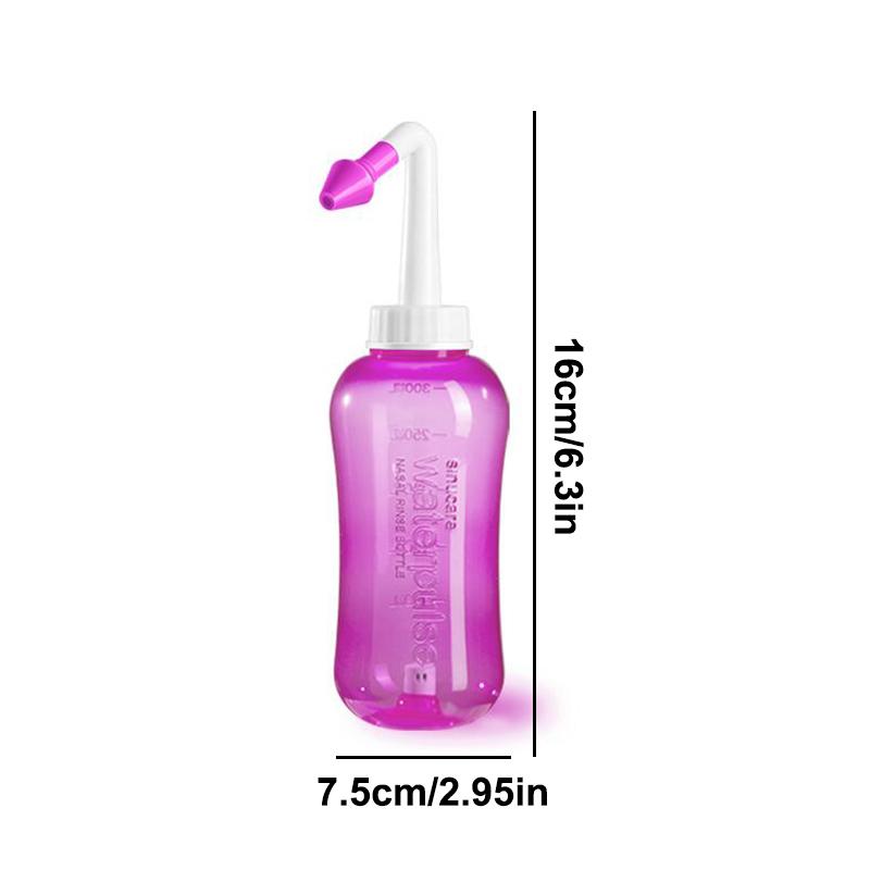 

Спрей для промывания носа, очиститель, ирригатор для носа, нети-пот, ополаскиватель, средство для очистки носа, профилактика синусита, лечение ринита, уход за здоровьем, 300/500 мл 300ml