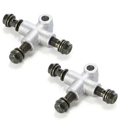 Calm wish Furtun de frână Tub de îmbinare T Adaptor de distribuție cu 3 căi Trike ATV Banjo