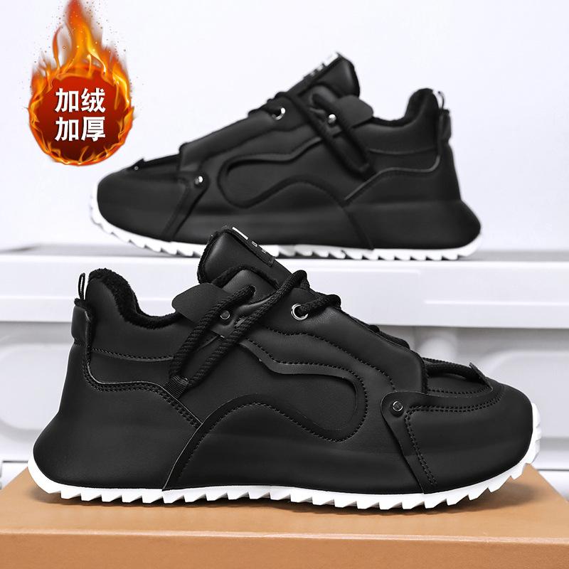Large size men's shoes 2025 summer new breathable mesh casual sports shoes men's trend versatile dad shoes