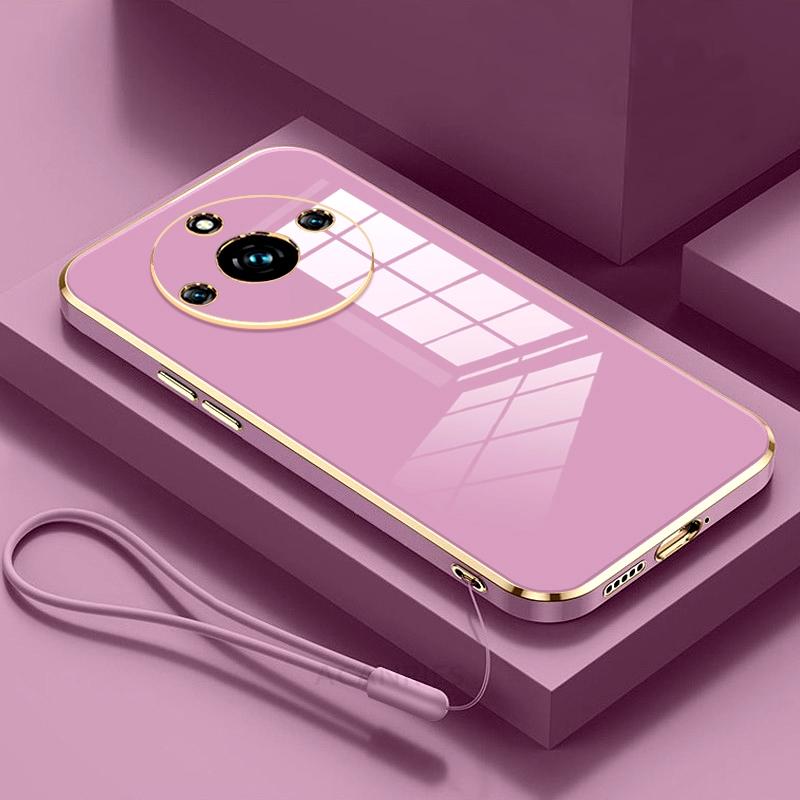 

Realme11pro Роскошный чехол-шнурок из силикона для Oppo Realme 11 Pro Plus 11pro 9 8 4g 5g C55 C67 C65 Противоударный мягкий чехол realme 11 pro