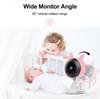 2.8" Baby Monitor: Color Screen, Temperature & Cry Detection, Voice Intercom