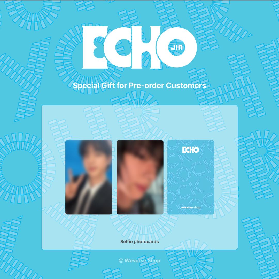 

JIN (БТС) - МИНИ 2-й [Эхо] (Онлайн-преимущество) POB Weverse SET