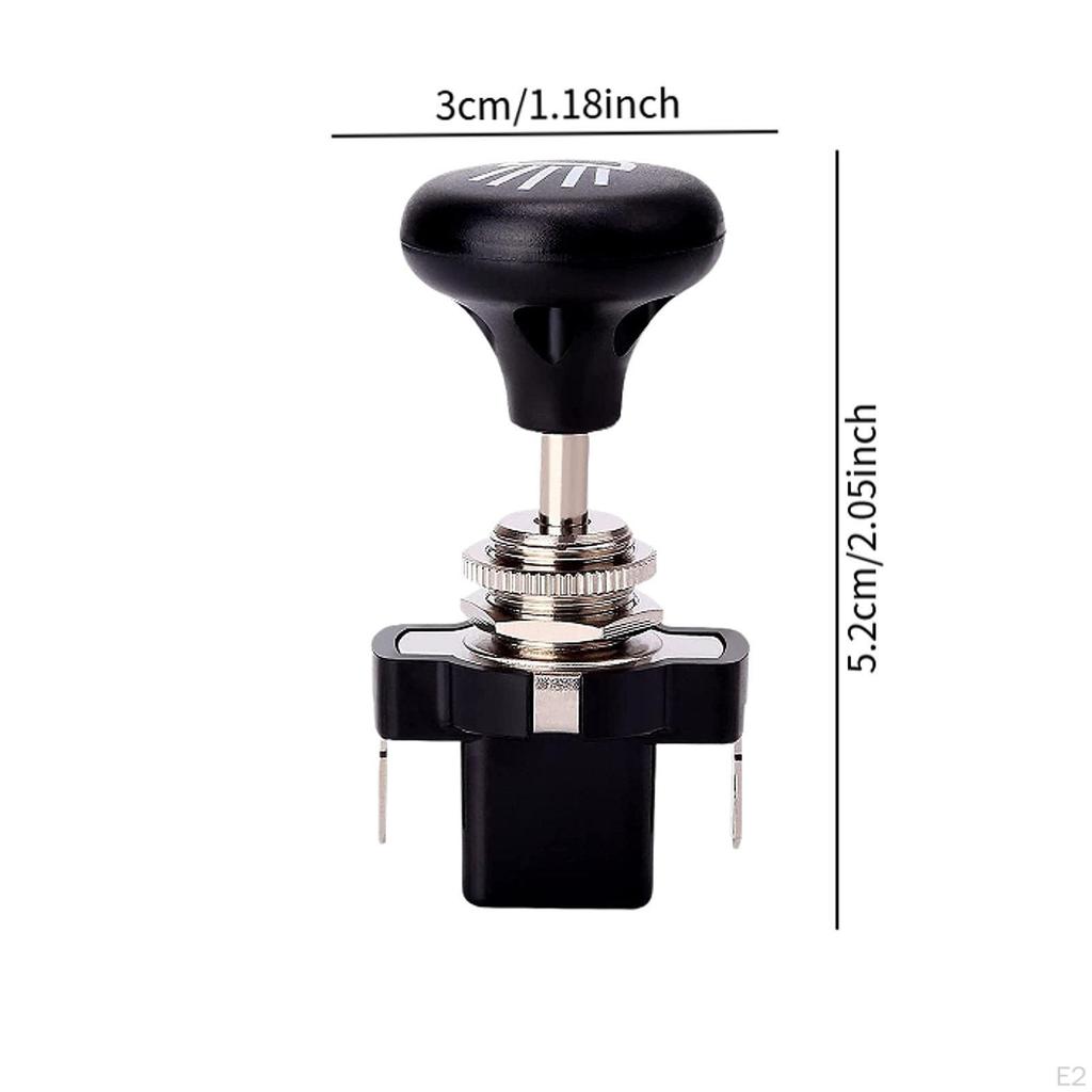 Push And Pull Switch Button, Easy to Install, Sturdy