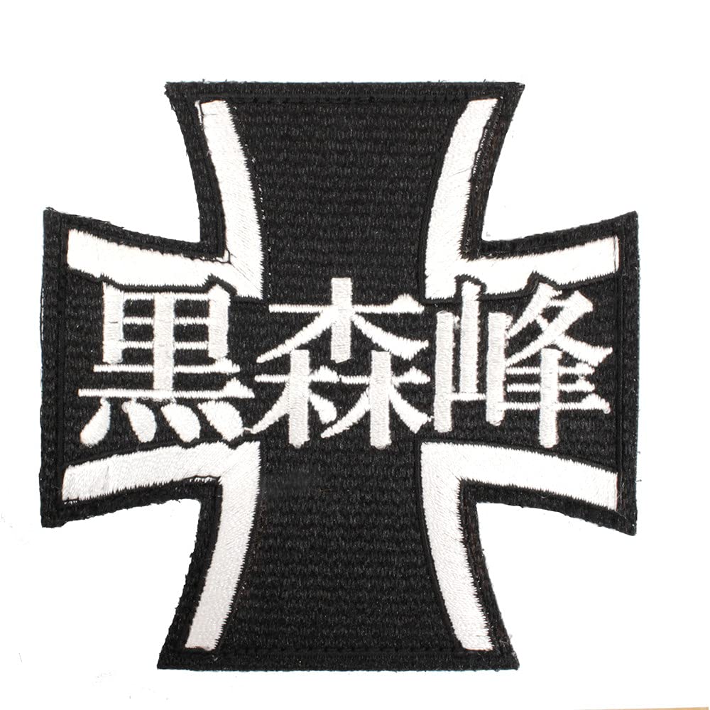 

PLATZ Girls & Panzer Final Chapter Kuromorimine Girls Academy School Emblem Removable Embroidered Patch Anime Merchandise GPWB-2