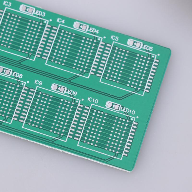 BGA-Chip-Lötübungsplatine-Kit Dezimale blinkende Lichter Lehre Praktisches Training Lötübung Einzelteile